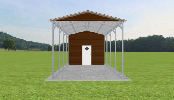 Carport with Storage 12 x 25 x 10 - Image 2