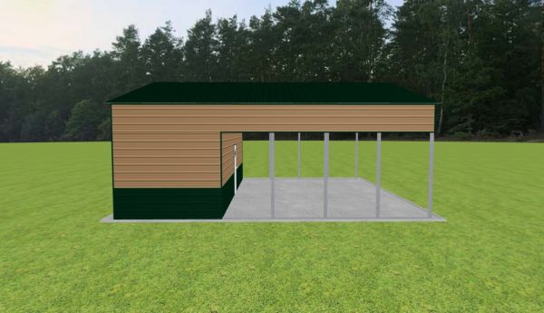 Carport with Storage 30 x 30 x 11 - Image 5