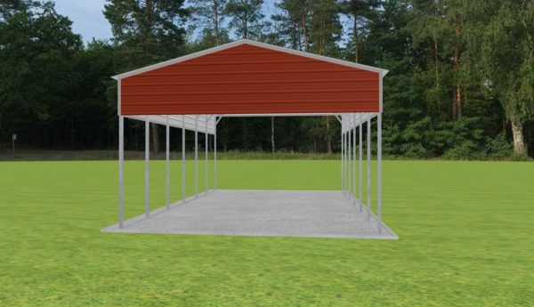 2 Car Carport 20 x 30 x 12 - Image 4