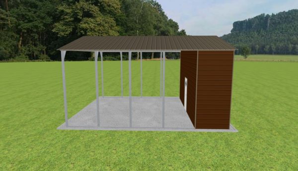 Carport with Storage 22 x 25 x 12 - Image 5