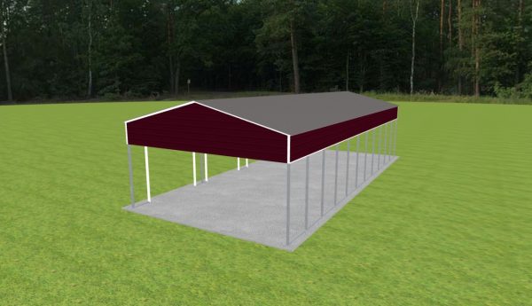 Carport 24 x 55 x 12 - Image 3