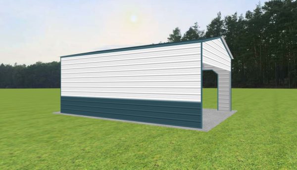 2 Car Carport 18 x 25 x 10 - Image 4