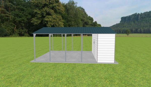 Carport with Storage 20 x 25 x 9 - Image 5