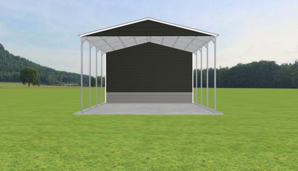 Carport with Storage 24 x 30 x 14 - Image 2