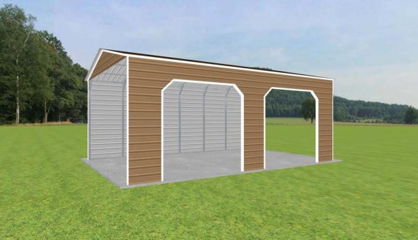 2 Car Carport 20 x 30 x 12