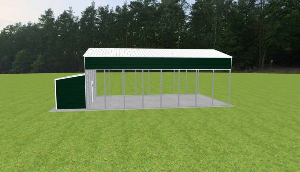 Carport with Storage 24 x 40 x 14 - Image 5