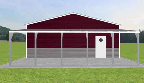 Garage with Lean To 28 x 40 x 10 - Image 2