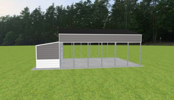 Carport with Storage 24 x 30 x 12 - Image 5