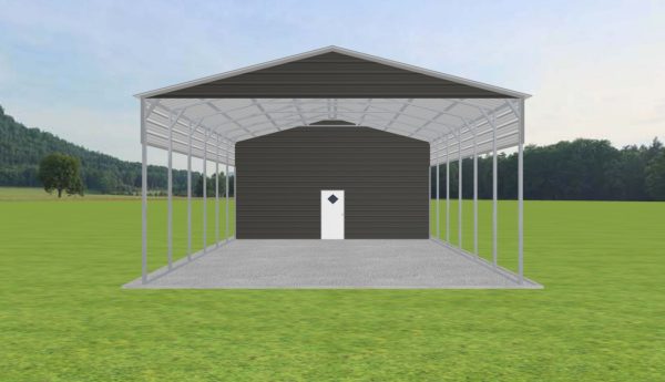 Carport with Storage 26 x 40 x 13 - Image 2