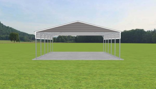 3 Car Carport 30 x 25 x 10 - Image 2