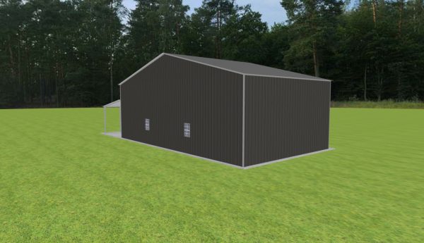 Garage with Lean To 44 x 25 x 14 - Image 5