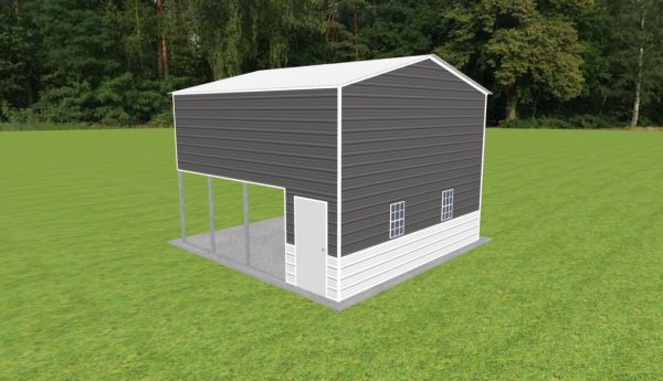 Carport with Storage 20 x 20 x 14 - Image 3