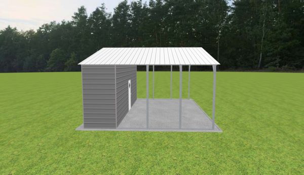 Carport with Storage 28 x 20 x 10 - Image 5