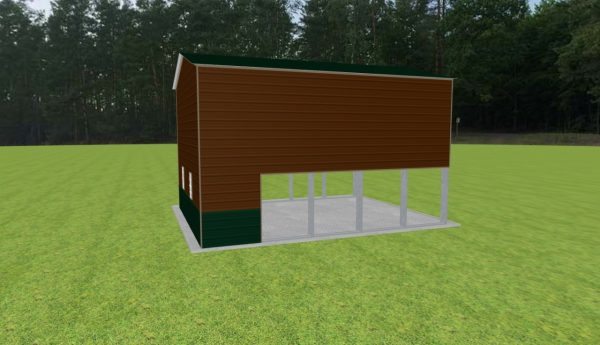 Carport with Storage 20 x 25 x 15 - Image 5