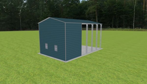 Carport with Storage 18 x 30 x 15 - Image 4