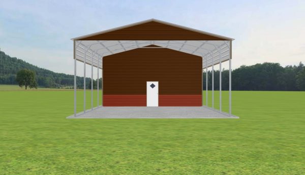 Carport with Storage 26 x 30 x 13 - Image 2