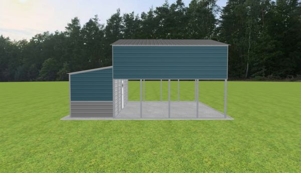 Carport with Storage 24 x 20 x 13 - Image 5