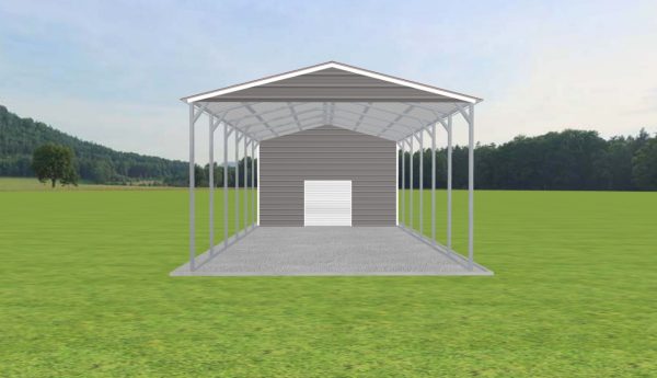 Carport with Storage 18 x 45 x 11 - Image 2