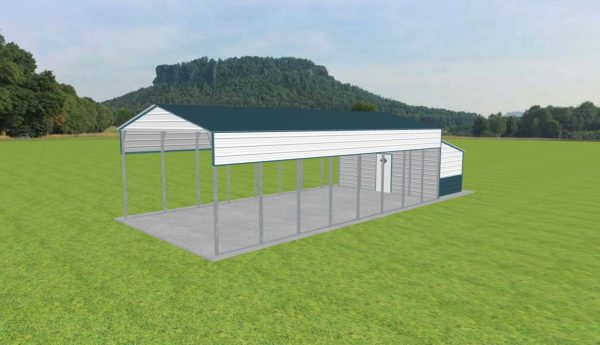 Carport with Storage 20 x 40 x 11