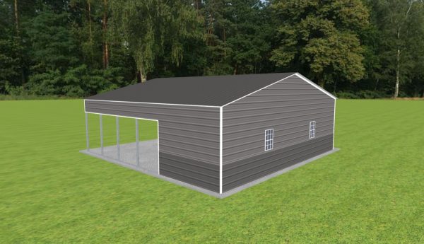 Carport with Storage 30 x 30 x 9 - Image 3