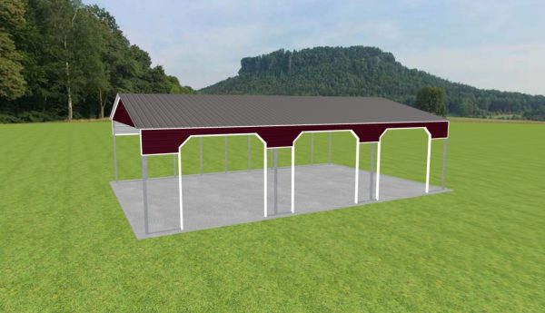 3 Car Carport 30 x 45 x 11