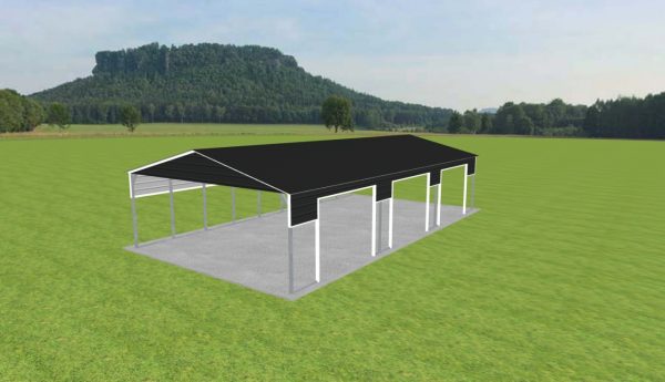 3 Car Carport 24 x 45 x 9