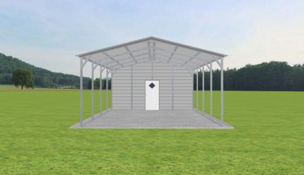 Carport with Storage 18 x 20 x 9 - Image 3