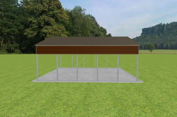 3 Car Carport 26 x 25 x 9 - Image 3