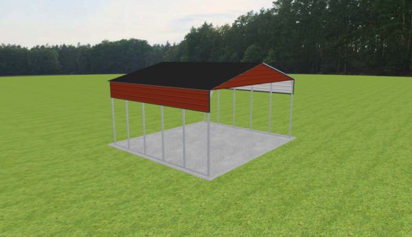 3 Car Carport 28 x 25 x 13