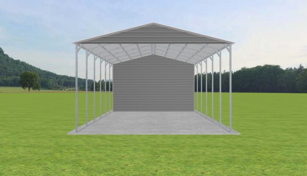 Carport with Storage 24 x 45 x 14 - Image 2