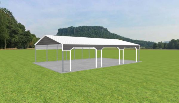 3 Car Carport 26 x 40 x 8