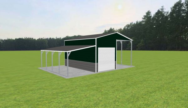 Carport with Storage 20 x 20 x 11 - Image 3