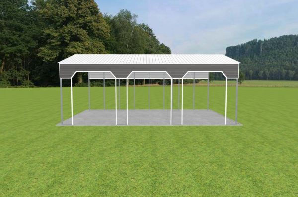 3 Car Carport 26 x 40 x 14 - Image 2