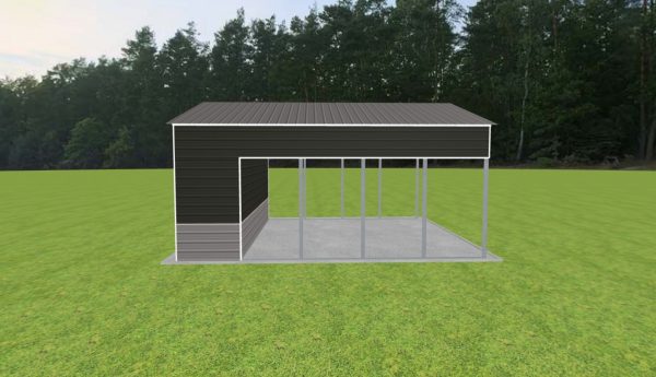 Carport with Storage 24 x 25 x 11 - Image 5