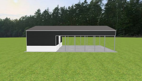 Carport with Storage 28 x 45 x 11 - Image 5