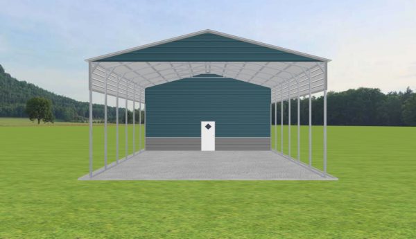 Carport with Storage 28 x 40 x 14 - Image 2